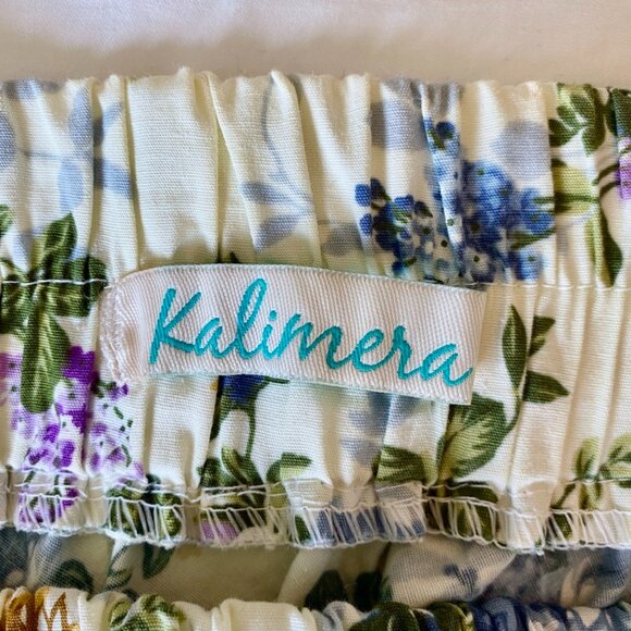 Cotton Retro Floral Print Circle Skirt - Picture 6 of 9